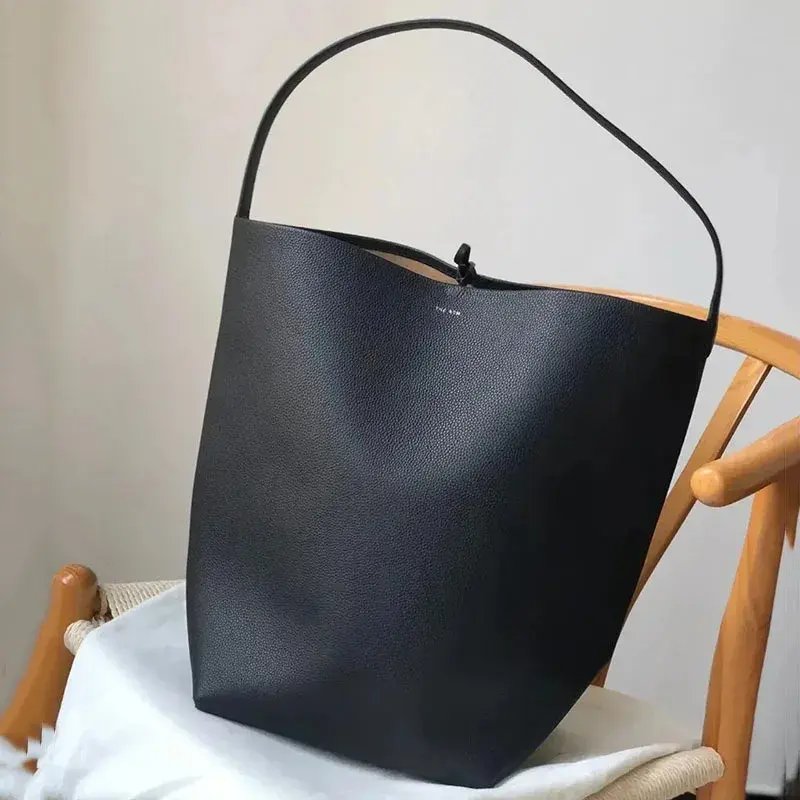 Lychee Grain Tote Bag Commuting Women Shoulder Bags Handbag Women Cowhide Shoulder Bagsolid Solid Color Fashion Shoulder Bags