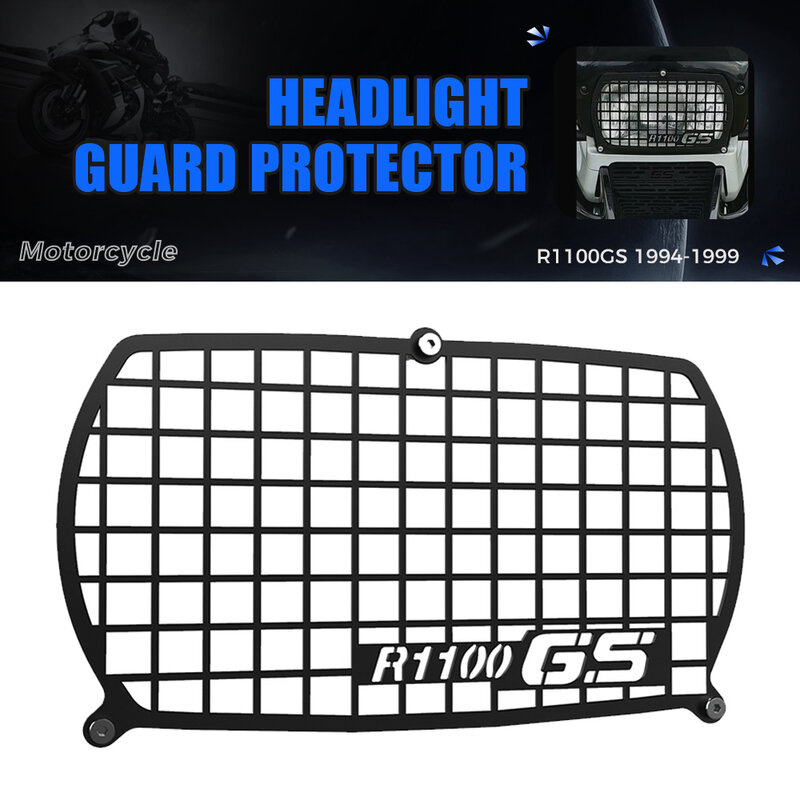 FOR BMW R1100GS R1100 GS 1100 GS1100 1994-1999 1995 1996 Headlight Protection Grille Headlight Protector Cover Headlight Guard