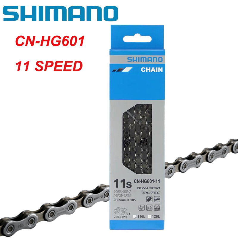 Shimano ULTEGRA DEORE XT 11 Speed łańcuch rowerowy HG601 HG701 HG901 Road MTB 116L łańcuchy z szybkie łączenie dla M7000 M8000 5800 6800