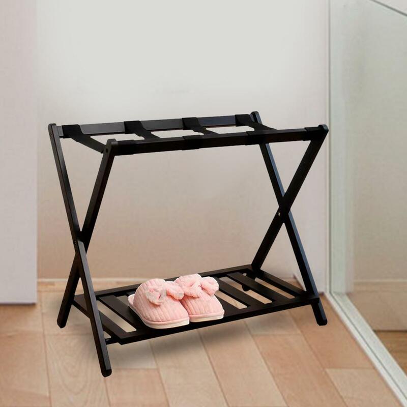 Bagagerek extra breed met schoenen plank koffer standaard voor slaapkamer reizen meubels