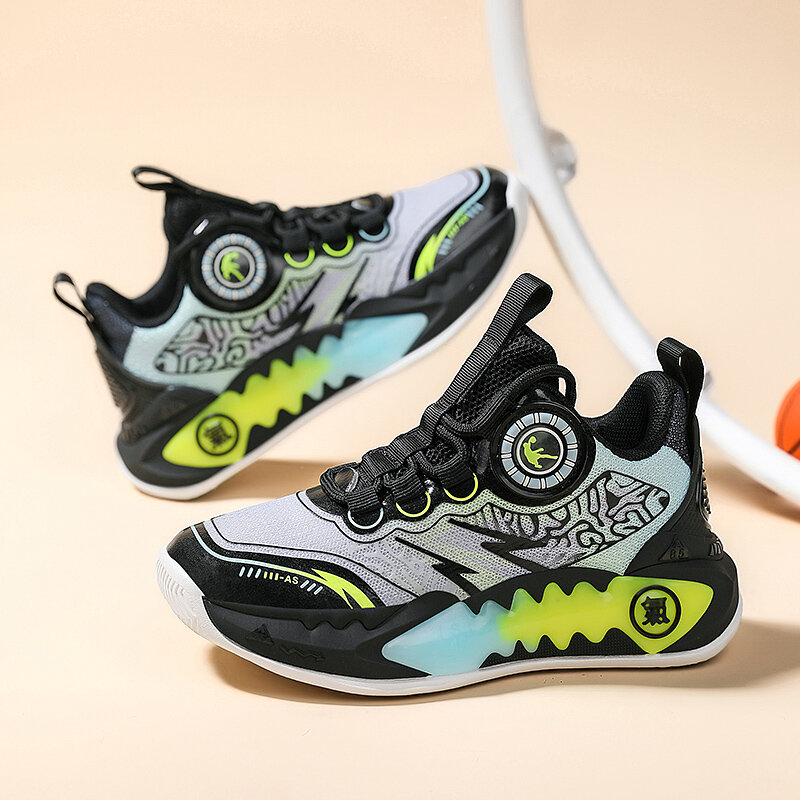 Scarpe sportive per bambini Sneaker per ragazzi moda basket Tennis School Running Sneaker scarpe da ragazzo antiscivolo traspiranti spedizione gratuita