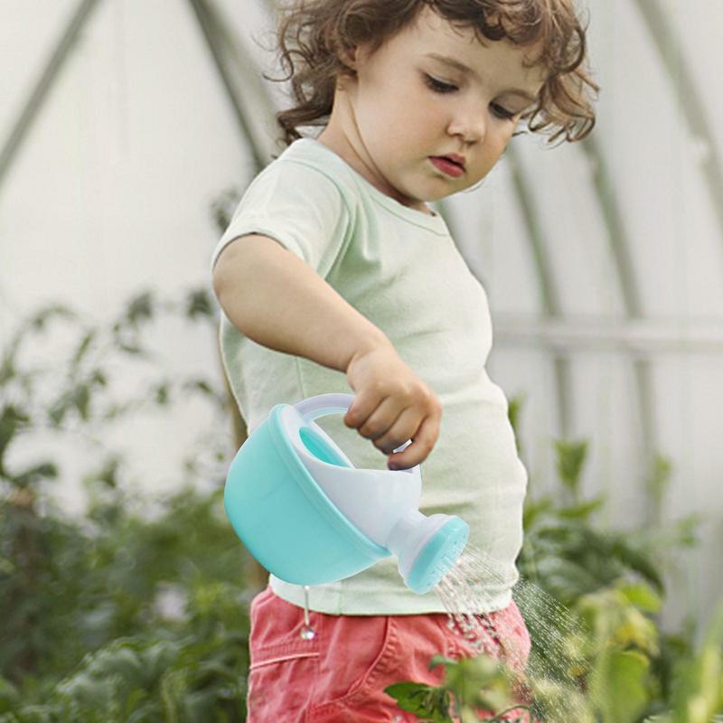 1 buah mainan mandi bayi warna-warni plastik penyiraman Pot Pot mainan pantai bermain pasir mandi mainan untuk anak-anak hadiah