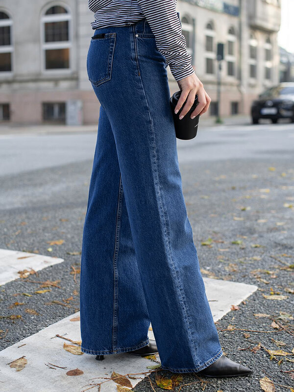 جينز نسائي مستوحى من 90s ، بنطلون مصمم كلاسيكي ، بنطلون طويل غير رسمي ، ملابس الشارع النسائية ، القطن ، الخريف ، الشتاء ،