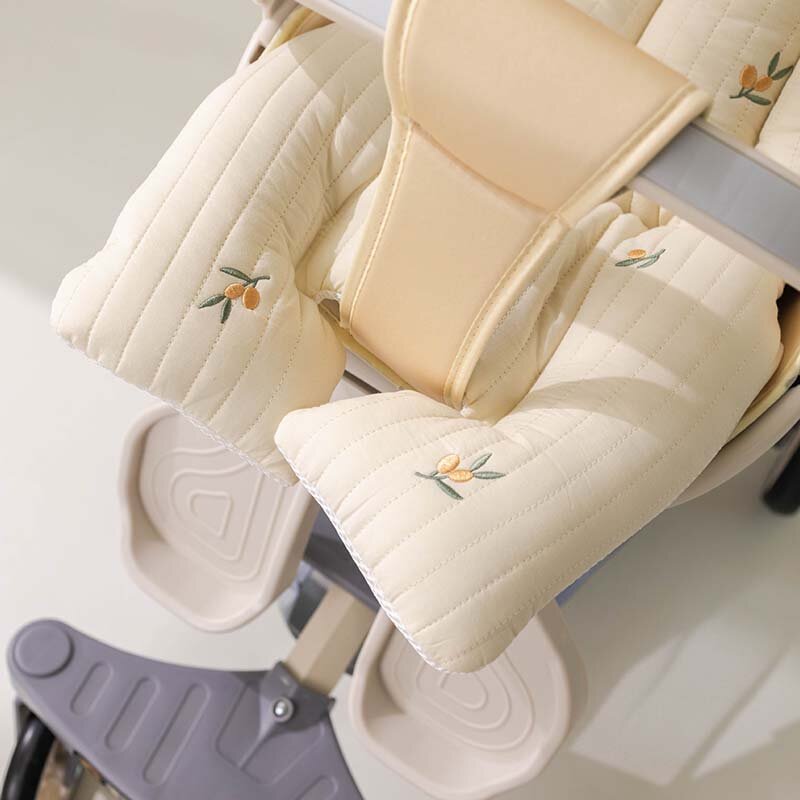 Thicken Baby Stroller Seat Cushion Pad for Car Puchair Liner Mat Cotton Breathable Cart Mattress Infant Newborn Pram Accessories