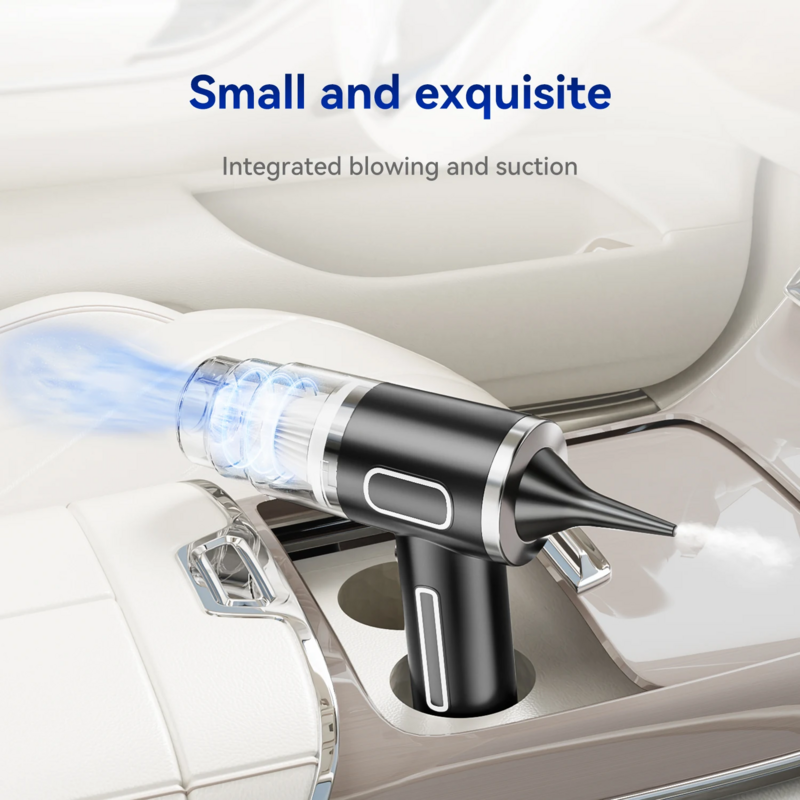 9600000Pa Wireless Car Vacuum Cleaner 5 in1 Strong Suction Dust Catcher Cordless Handheld Wet Dry Vacuum Cleaner Air Duster