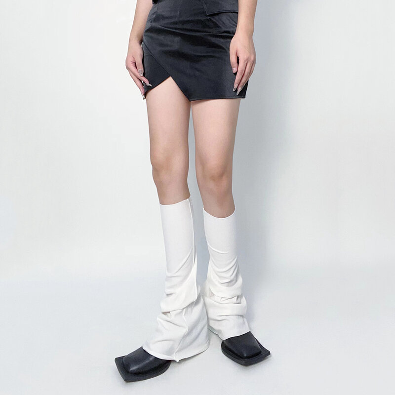 Calcetines de punto elásticos de algodón para mujer, medias japonesas de Lolita, calentador de piernas, Cosplay, Otoño e Invierno