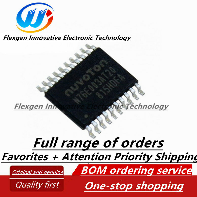 N76E003AT20 MCU sustituye a STM8S003F3P6 compatible con pin a pin