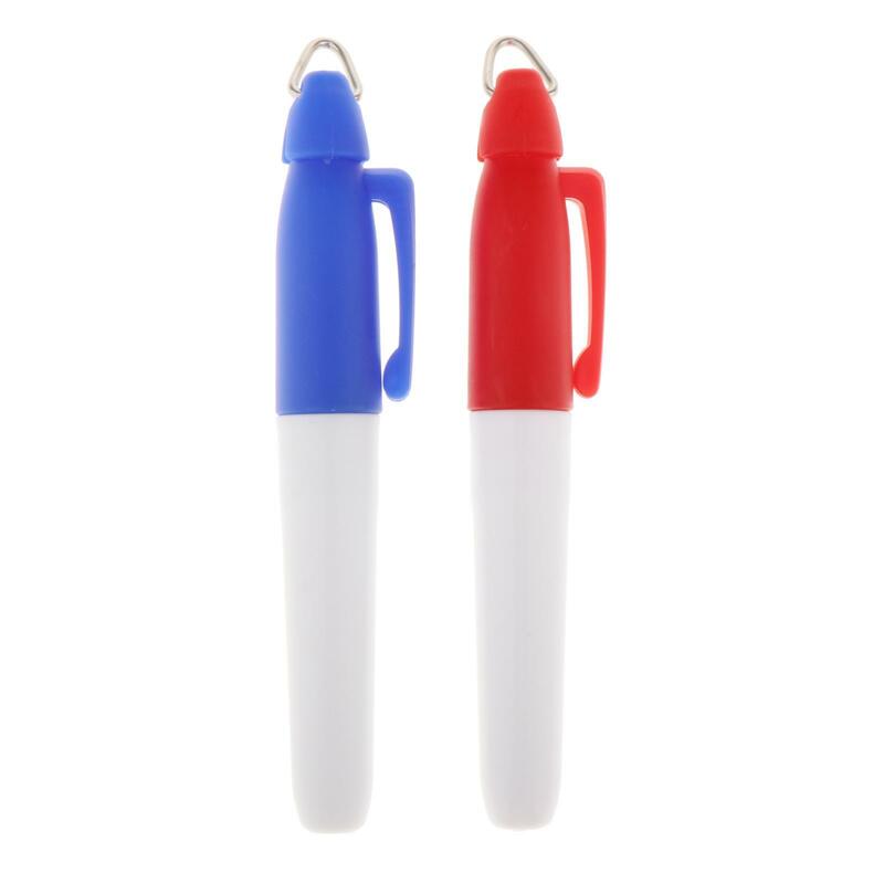 5xgolf, шариковая ручка, маркеры для выравнивания красного цвета
