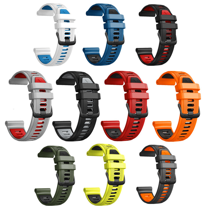 Official Wacth Strap For Garmin Forerunner 965 955 945 935 Band 22mm Soft Silicone Wristband Replacement Bracelet Accessories