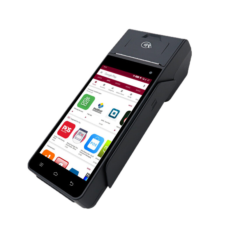 Hsprinter 유니온페이 카드 지원, 4G 스마트 POS 기계, 안드로이드 7.1, 휴대용 PDA
