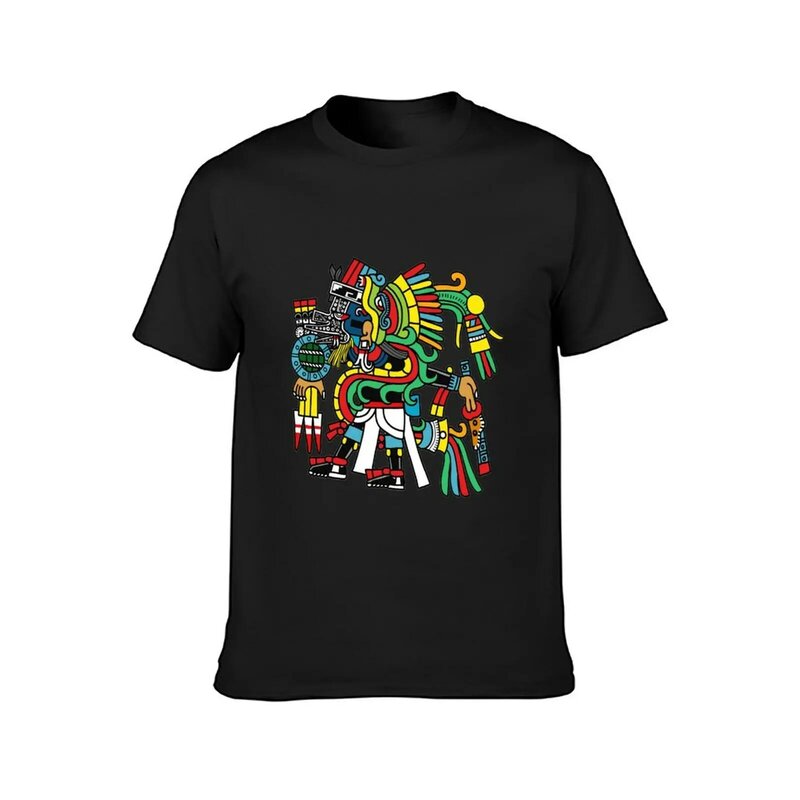 Ehecatl Quetzalocoatl T-Shirt Esthetische Kleding Esthetische Kleding Vintage Heren Grafische T-Shirts Pack