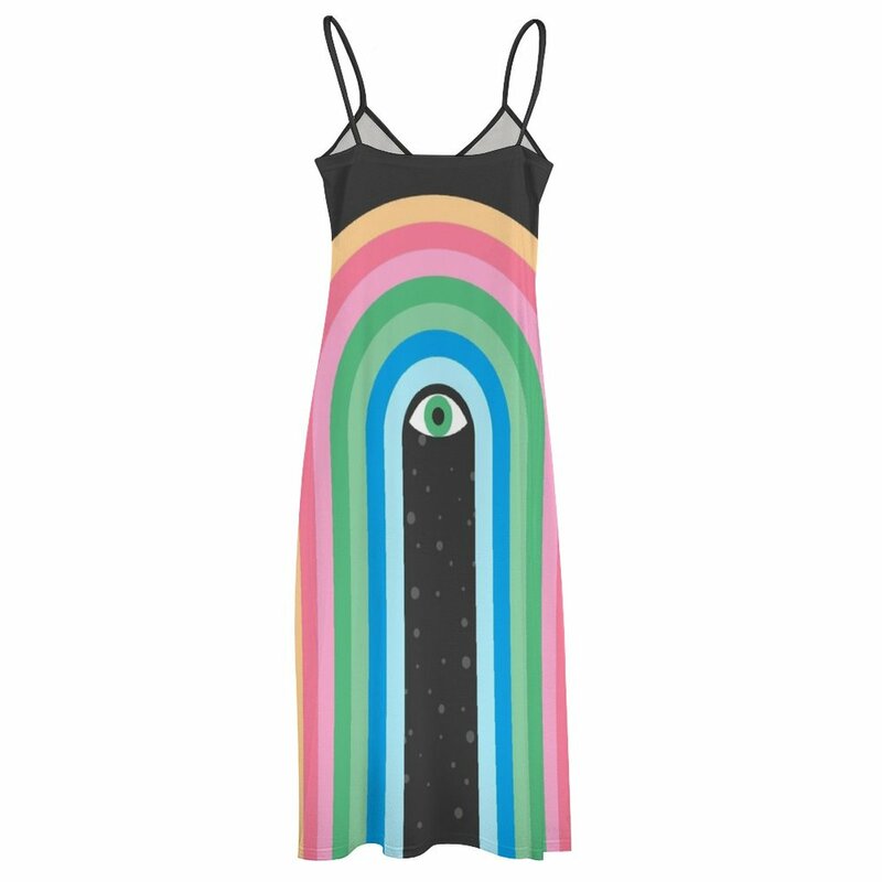 Galaxy Tears Sleeveless Dress Woman clothing Women's long dress beach dresses