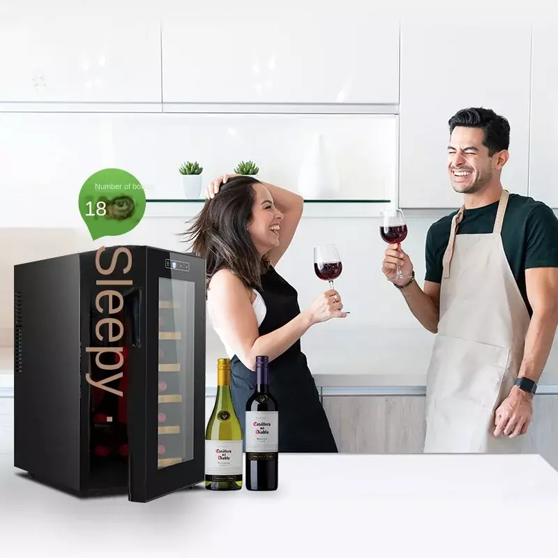 220V wine cabinet, constant temperature wine cabinet, electronic refrigeration cabinet, small mini wine refrigerator