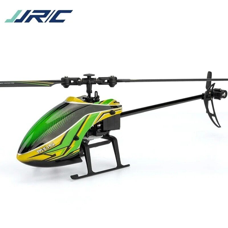 JJRC-helicóptero de una sola paleta con Control remoto, juguete giroscopio de 6 ejes, 2,4g, autoestabilizador, alto, 4 canales