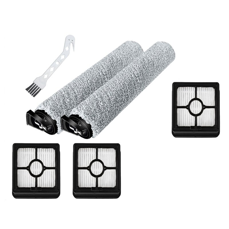 Accesorios de repuesto de filtro de cepillo de rodillo para aspiradora robótica, Wet/Dry, NEW500