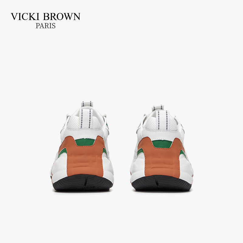 Scarpe da uomo all'aperto di design di fascia alta di marca VICKI BROWEN, scarpe sportive casual quotidiane da uomo con giunture versatili
