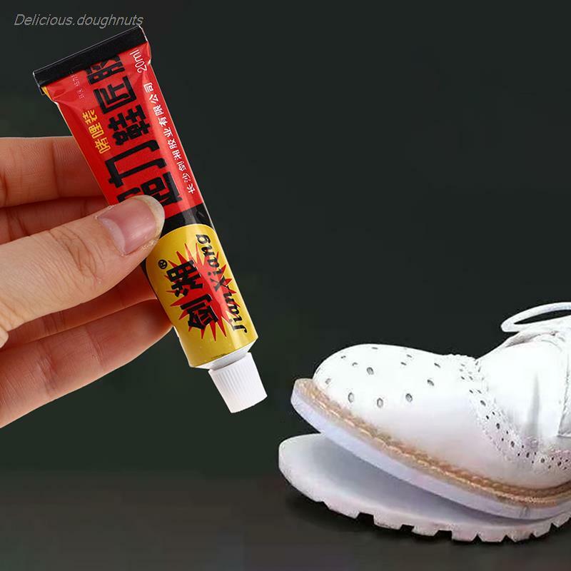Instant Professional Grade Shoe Repair Glue, borracha macia, couro, fixação adesiva