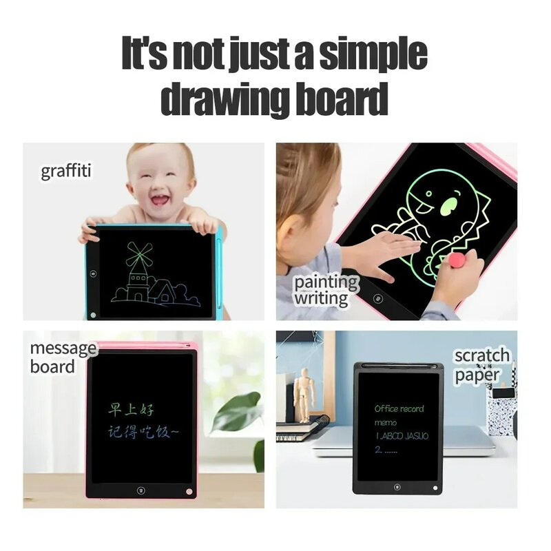 Tablette d'écriture LCD Epaper numérique pour enfants, plaque de tableau électrique sans fil TouchSub pour dessin, bloc-notes Magic TrackSub, 8.5 pouces