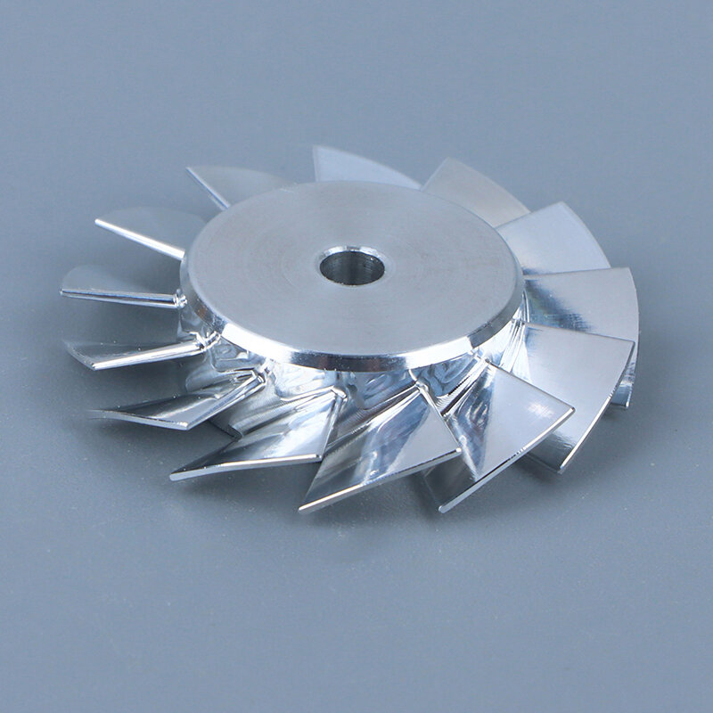 1PCS CNC Machined High Precision Aluminium Impeller Repair Accessory Hair Dryer Parts 27mm High Speed Fan Blade Impeller 