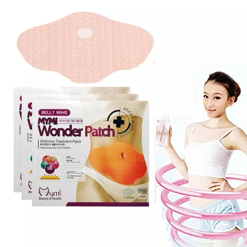 20pcs Hot Sale Mymi Wonder Patch Quick Slimming Belly Slim Sticker Fat Burning Navel Stick Weight Loss Slimer Tools DropShipping