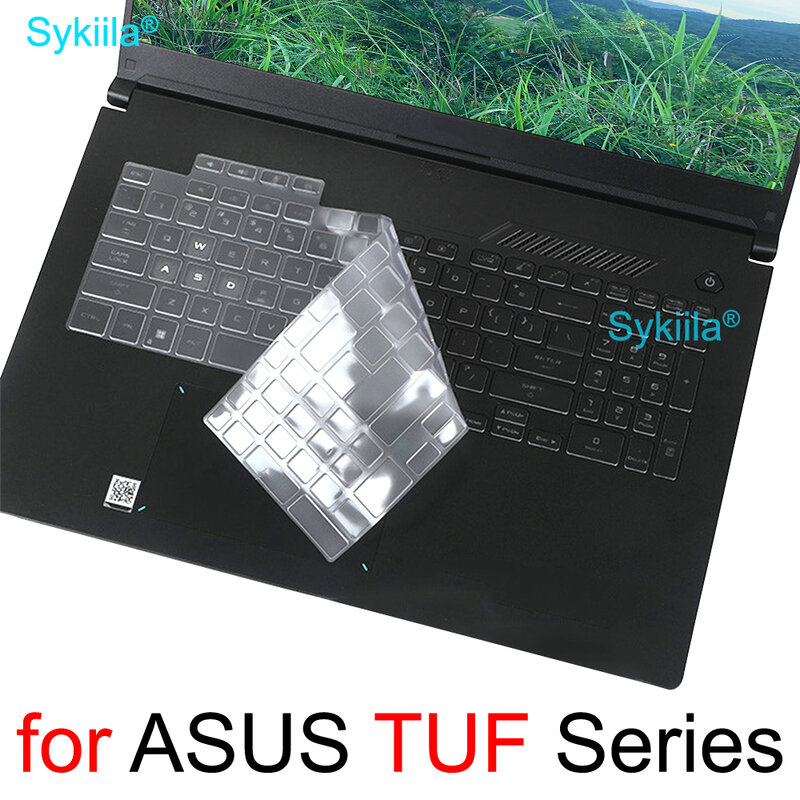 Cubierta de teclado para ASUS TUF Gaming A15 A16 A17 Dash F15 F17 FA507 FA617 FA707, funda de piel protectora de silicona, 15 16 17 Accesorios