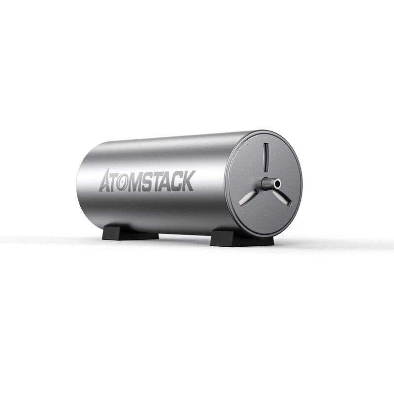 ATOMSTACK-Sistema de Assistência a Ar para Gravação a Laser, Corte, Acessórios Assistidos por Ar, Super Fluxo de Ar, Atacado