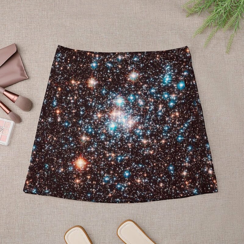 Mini jupe Galaxy Stars pour femmes, vêtements féminins