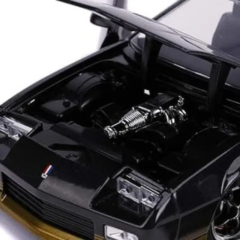 1:24 1985 Chevy Camaro โมเดลรถจำลองทำจากโลหะอัลลอยด์ของเล่นเด็ก J276ของขวัญ