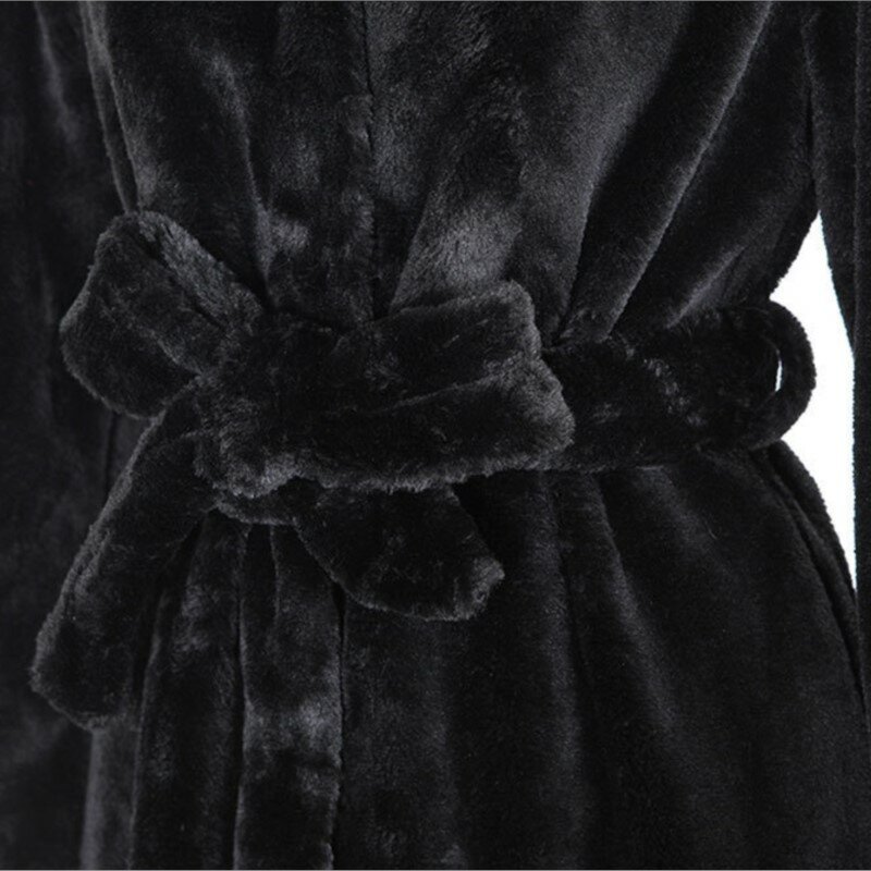 Mantel bulu wanita bertudung, jaket mantel bulu lengan panjang kasual 2024 untuk musim dingin, panjang Medium, warna polos