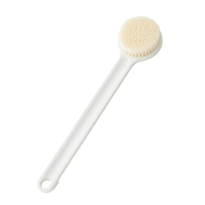 Esfoliante Soft Hair Bath Brush, Ampliar Esponja, Punho Longo, Rub Shower Scrubber, Ferramenta de Limpeza, Voltar Esfoliante, C5P5