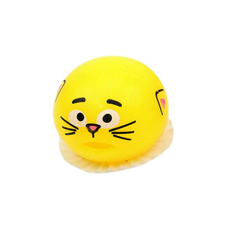 Nowe zabawki żółtko jaja wymiotujące zabawka odprężająca piłeczka zabawna zabawka spinner Squeeze Squeeze dla dekompresji dzieci