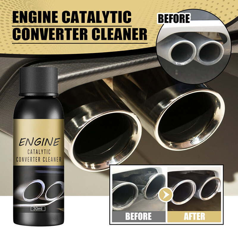 Detergente motore bottiglia di rimozione detergente scarico montaggio universale 30ml 7.8x2cm motore per auto facile da usare nuovo di zecca
