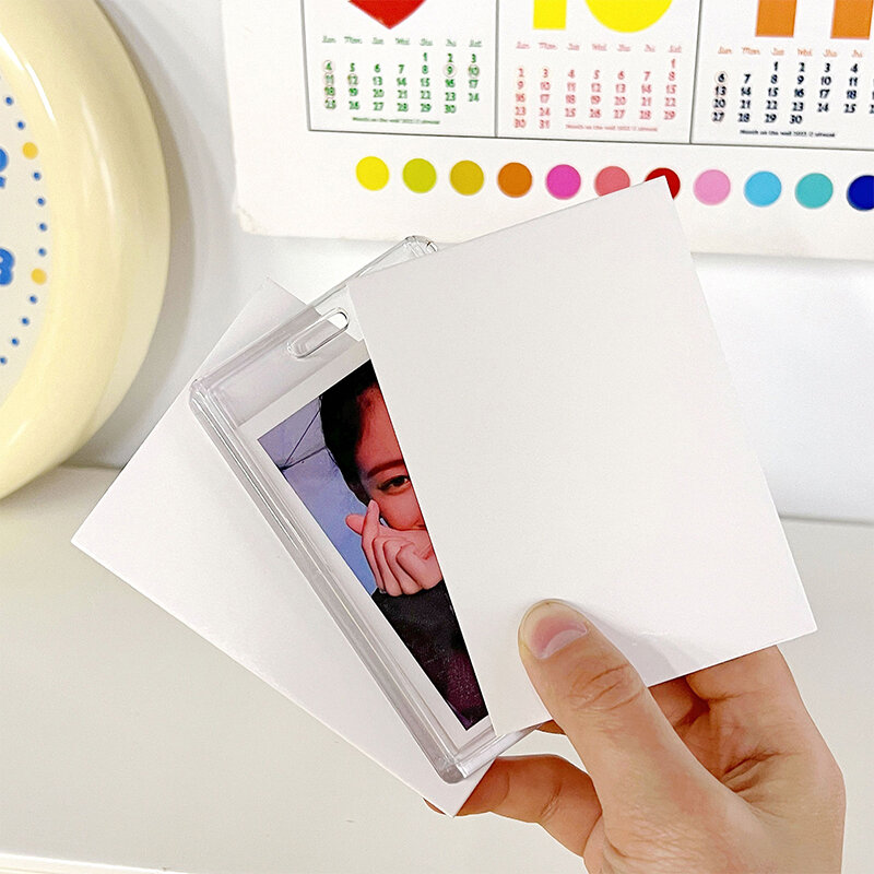 10 szt. Kartkowy karton ochronny z białego papieru z dżemem Kraft papier DIY ręcznie tworzenie kartek papier typu Kraft dwustronny