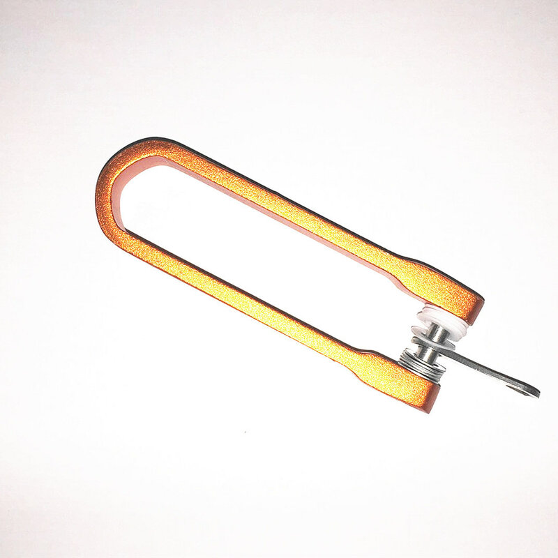 U-förmiger Schlüssel clip Schlüssel anhänger aus Aluminium legierung porta chaves porte carte funda protectora llaves Schlüssel halter Schlüssel anhänger chaveiro