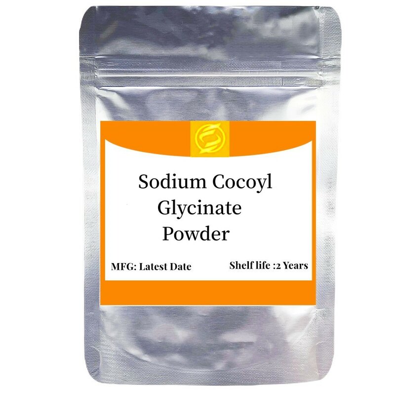Tensioattivo in polvere di sodio Cocoyl glicinato di vendita calda per materie prime cosmetiche per Shampoo e Gel