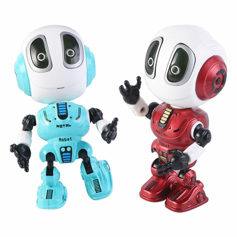 Juguete de Robot eléctrico con luz, música, luminoso, parpadeante, canto, baile, regalo para niños y niñas