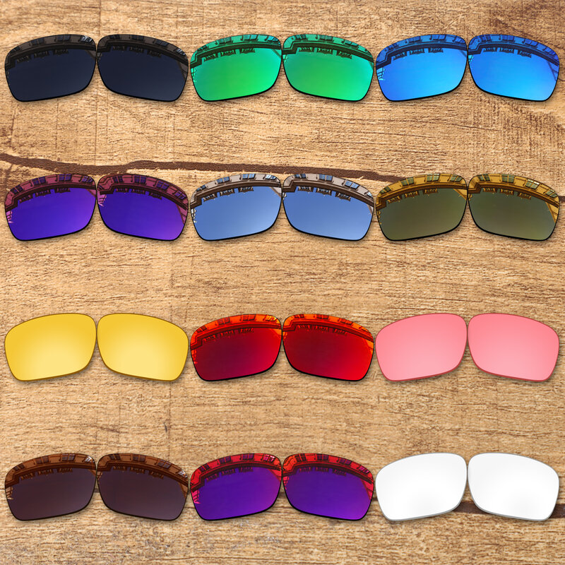 Vonxyz lentes de substituição polarizadas para óculos de sol oakley crankcase oo9165, múltiplas opções