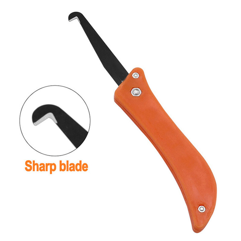 Hand Tool Hook Blade 21.2cm Length Replaceable Cleaning Cutting Opening Removing Repair Set Practical Bathroom