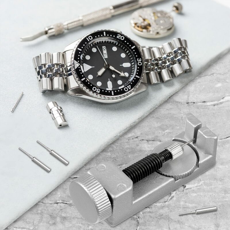 Kit de démontage de bracelet de montre en métal, goupille de liaison, outil de réparation, ajusteur, outils remodelés