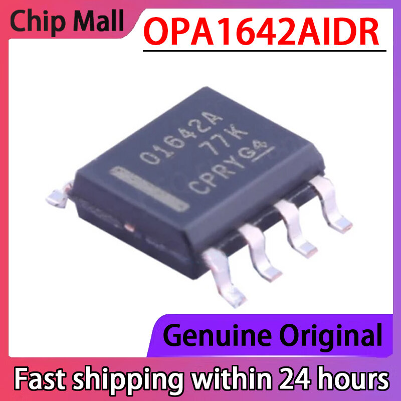 OPA1642AIDR 스크린 인쇄 연산 증폭기 패키지, SOP8, 오리지널 포장, O1642A, 5 개