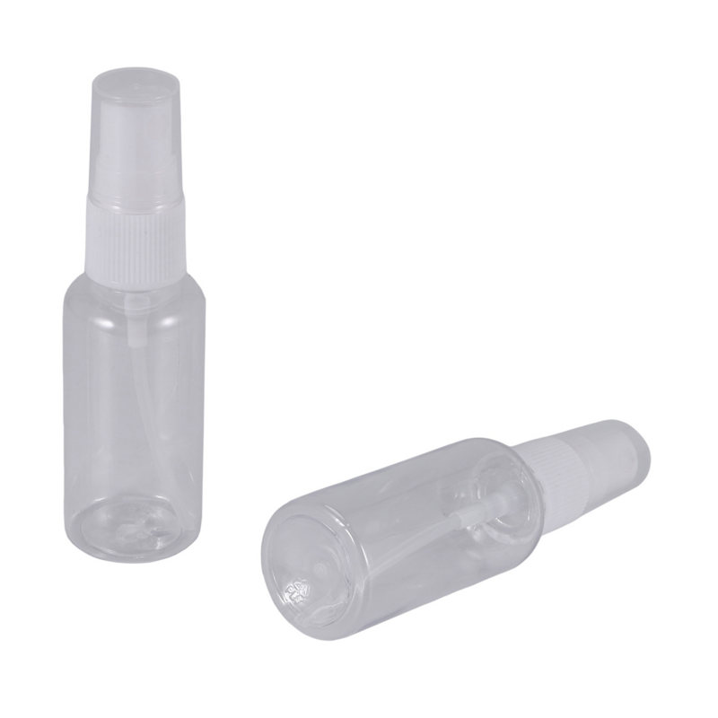 Mini Garrafas de Spray de Névoa Fina, Garrafas Recarregáveis, Pequeno Plástico Transparente Vazio, Garrafas de Viagem, 30ml, 1oz, 36Pcs