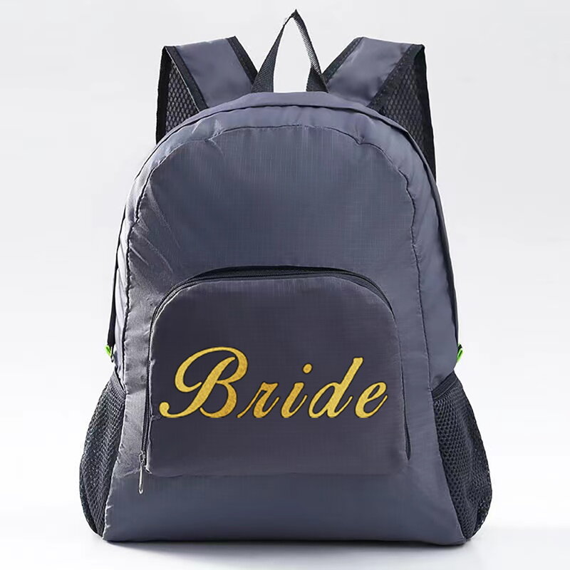 Braut gedruckt Outdoor faltbaren Rucksack ultraleichte Wandern Radfahren Reises port tragbare Camping ausrüstung Freizeit taktische Taschen
