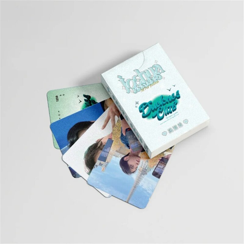 Kpop Joshua Persoonlijke Laser Boxed Kaart 50 Stks/set Hoge Kwaliteit Hd Foto Koreaanse Stijl Gekleurd Licht Lomo Kaart Fans Collectie