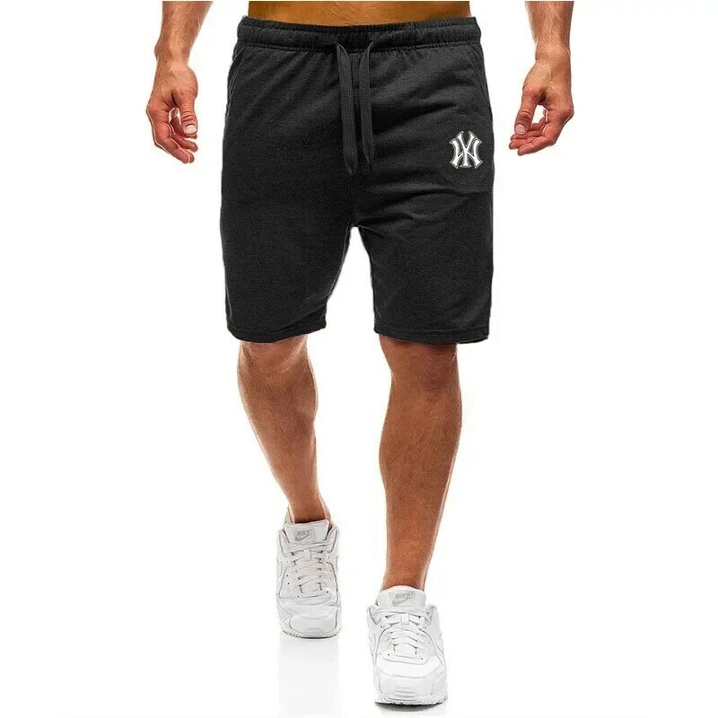 กางเกงขาสั้นลำลองสำหรับผู้ชาย, S-3XL เสื้อออกกำลังกายชุดจ๊อกกิ้งบางเฉียบหรือกางเกงวิ่งใหม่สำหรับฤดูร้อน
