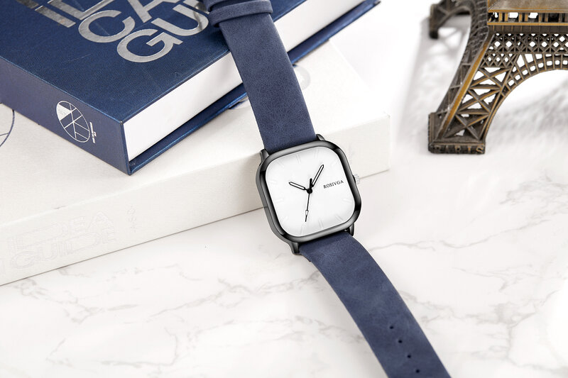 Relógio de Design Minimalismo Nórdico Masculino e Feminino, Simples Acessível, Moda Luxo, Sentido Avançado