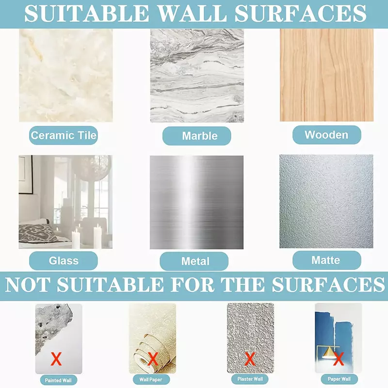 Ganchos autoadhesivos multiusos transparentes, gancho de pared resistente, llave de puerta, toalla, baño, cocina, hogar