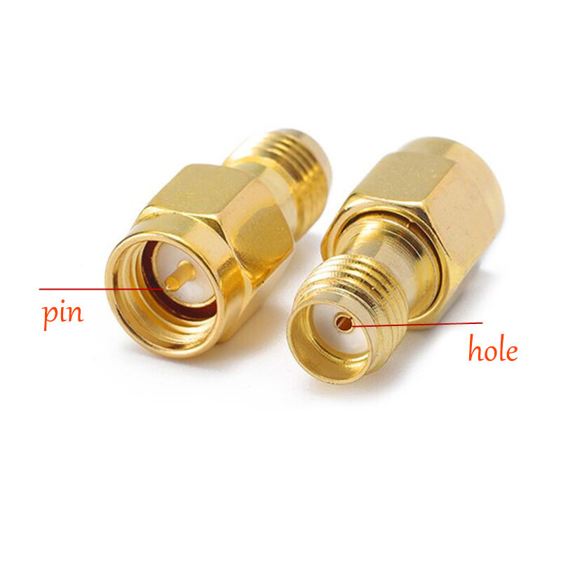 2pcs/Lot RF Coaxial Coax Adapter RP SMA Male Female to RP SMA Male Female Connector