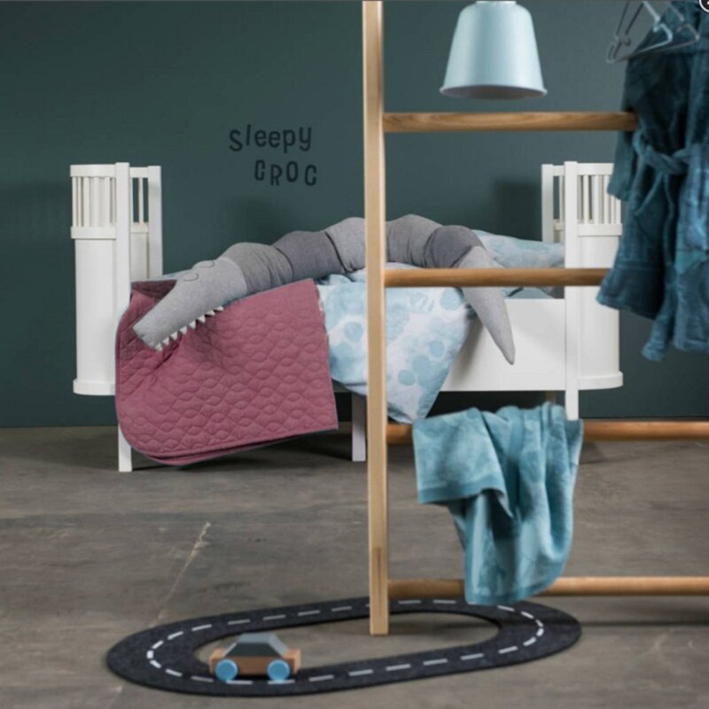 Bawełna lniana dla dzieci dla mata do zabawy pełzająca podłoga dywanowa Pad do grania dzieci sypialnia wystrój pokoju dziecięcego do zabawy