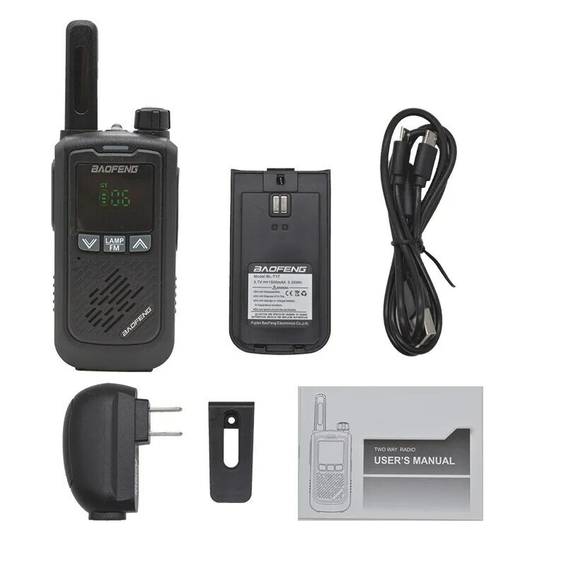  Microphone 400 470mhz Mini Walkie Talkie 2 Pcs 1pc 10pc Two Way Radio Long Range For Hotel Hunting Outdoor BF-888S BF-C9