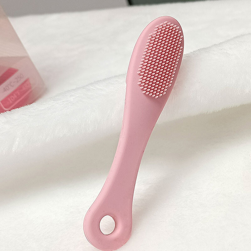 Forma do dedo silicone rosto escova de limpeza facial limpador de poros exfoliator rosto esfrega escova de lavar ferramenta de cuidados com a pele das mulheres